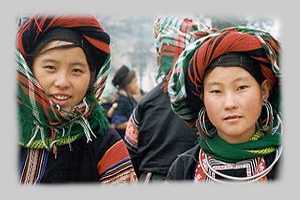 Mädchen aus Nordvietnam