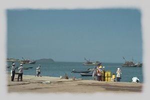 Fischer vor Kota Kinabalu